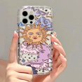 thumbnail image 3 of Flowers Phone Case For OPPO A54 A54S Case OPPO A15 A57 A16 A16S A17 A55 A77 A57S A74 A95 A96 A76 A52 A92 Reno 8 7 6 5 Lite Cover, 3 of 5