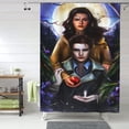 thumbnail image 6 of The Twilight Saga Shower Curtain, Waterproof Washable Decorative Shower Curtain for Bathroom Bathtub, Bath Accessories Decor Set with 12 Hooks 60x72Inch Plastic, 6 of 8