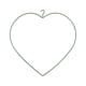thumbnail image 1 of Marco de corona de corazón de amor, decoración del Día de San Valentín, decoración de boda, anillo de Metal, círculo de hierro para pared de corona, 1 of 8