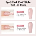 thumbnail image 3 of Esmalte de uñas Bevimee Nude Quick Dry Natural Sheer 12 ml, 3 of 7
