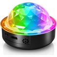 thumbnail image 1 of Led Disco Ball Mini Rgb Disco Lamp Music Controlled Party Light Usb Rechargeable Disco Light Effect Party, 1 of 4