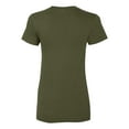 thumbnail image 2 of T-Shirt en Jersey Fin pour Femmes, TG, Ardoise, 2 of 4