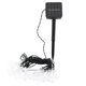 thumbnail image 2 of 5m 20LED Luz de cadena decorativa festiva con energía solar para decoración de bodas navideñas Blanco cálido, 2 of 8