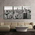 thumbnail image 2 of wall26 - 3 Piece Canvas Wall Art - Aerial View of Manhattan, New York City USA - Modern Home Art Stretched and Framed Ready to Hang - 16"x24"x3 Panels, 2 of 3