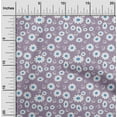 thumbnail image 2 of oneOone Georgette Viscose Amethyst Fabric Kids Floral Quilting Supplies Print Sewing Fabric By The Yard 42 Inch Wide, 2 of 4