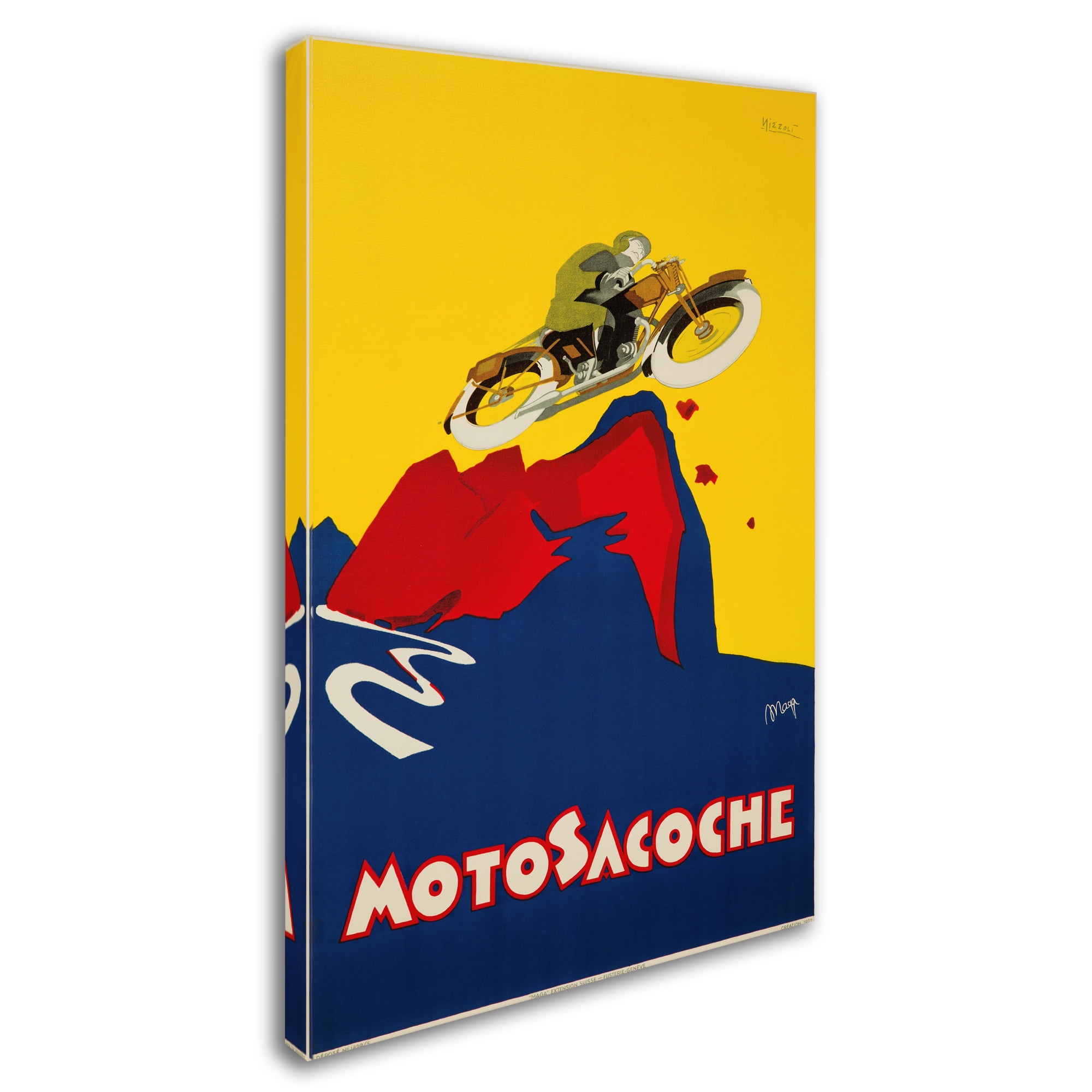 Trademark Fine Art 'Racing 12' Canvas Art by Lantern Press