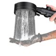 thumbnail image 1 of Shower Head, High Pressure Hand Shower Head With 5 Jets 5 Speed Pressurized Hand Shower (black), 1 of 3