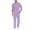 16#Purple, variant on Scrubs for Men Set - V-Neck Scrub Top and Cargo Pants - Pockets Men Scrubs Set