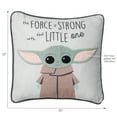 thumbnail image 2 of Lambs & Ivy Star Wars The Child/Baby Yoda Decorative Nursery Throw Pillow, 2 of 6