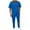 Blue B, variant on Stamzod Men Sweatsuits Sets 2 Piece Summer Turndown Short Sleeve Shirts and Shorts Set Casual Loose Track Suits Mens Athletic Short Sets with Pocket Blue B XXXL
