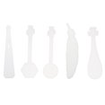 thumbnail image 1 of 5pcs Creative Bookmark Mold Craft Making Novel Silicone Epoxy Casting Mold, 1 of 7