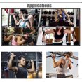 thumbnail image 4 of Gym Gloves 1 Pair Weightlifting Training Gloves For Men Women Fitness Palm Protector, Wrist Support XL Black, 4 of 5