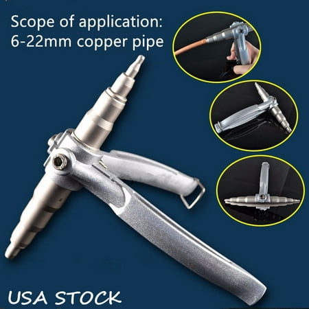 Copper Pipe air conditioner Tube Expander Air Conditioner Fridge Install Repair Hand Expanding Tool HVAC Swager Tool 1/4-7/8