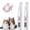 2pcs, variant on Belvedir Cat Grooming Trimmer with LED Light, Rechargeable Low Noise Pet Paw Hair Clipper