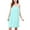 Cyan, variant on Defitshape Women's Terry Cloth Wrapping Bathrobe Shower Towel Wrap Soft Bath Robe Lightweight Spa Knee Length Body Wraps with Adjustable Snaps violet Small-X-Large