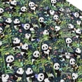 thumbnail image 3 of Fotbe Fun Panda Playing With Bamboo Leaves Gorro Clásico de Béisbol, Gorra Ajustable con Broche Snapback, Gorro de Exterior de Algodón Suave, 3 of 6