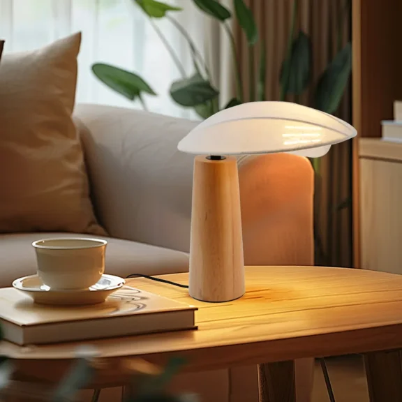 Arturesthome Wabi-sabi Retro LED Table Lamp Fabric Creative Atmosphere Desk Light