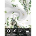 thumbnail image 7 of Green Pumpkin Fall Cloth Napkins Set of 8 Reusable Dinner Napkins, Thanksgiving Eucalyptus Leaves Daisy Cocktail Napkin Washable Table Napkins for Wedding/Holiday Party/Baby Shower 20"x20", 7 of 7