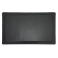 Reflex Satin Black Domed Surface 24 in. x 72 in., 5/8 in. Thick, Indoor