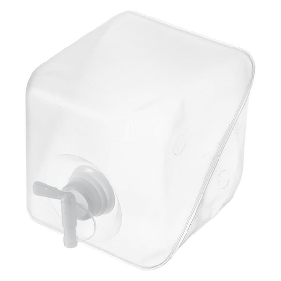 Contenedor de agua plegable Unique Bargains 5L Portátil con Espiga Sellado