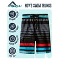 thumbnail image 2 of Kanu Surf Boys Swim Trunks - UPF 50+ Quick Dry Swim Shorts for Boys with Inner Mesh Lining 2 Pack, 2 of 7