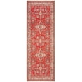 thumbnail image 3 of GLN Rugs Knossos - Indoor, Machine Washable Area Rug 2'6"x10' Red/Beige Home Carpet, All Ages, 3 of 8