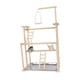 thumbnail image 5 of Soporte de juego para pájaros, parque infantil para pájaros, centro de actividades portátil, soporte de juego para pájaros, soporte de madera para lor, 5 of 8