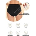 thumbnail image 2 of Period Swimwear Leakproof Bikini Brief Bottoms Waterproof Menstrual Swim Bottoms For Teens, Girls, Women, 2 of 3