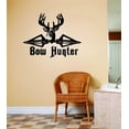 thumbnail image 1 of Hunting Themed Wall Decal Decoration On Bow Hunter Hunter Game Outdoor Lifestyle Stickers Home Decoration for Hunters - Size: 24 In x 24 In, 1 of 3