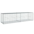thumbnail image 3 of vidaXL Gabion Basket with Cover 200x50x50 cm Galvanised Iron, 3 of 5