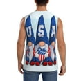thumbnail image 4 of Disketp Cute Gnomes In Usa Sleeveless Tshirts For Men, Muscle Shirts For Men Dry Fit Tank Top-Xx-Large, 4 of 8