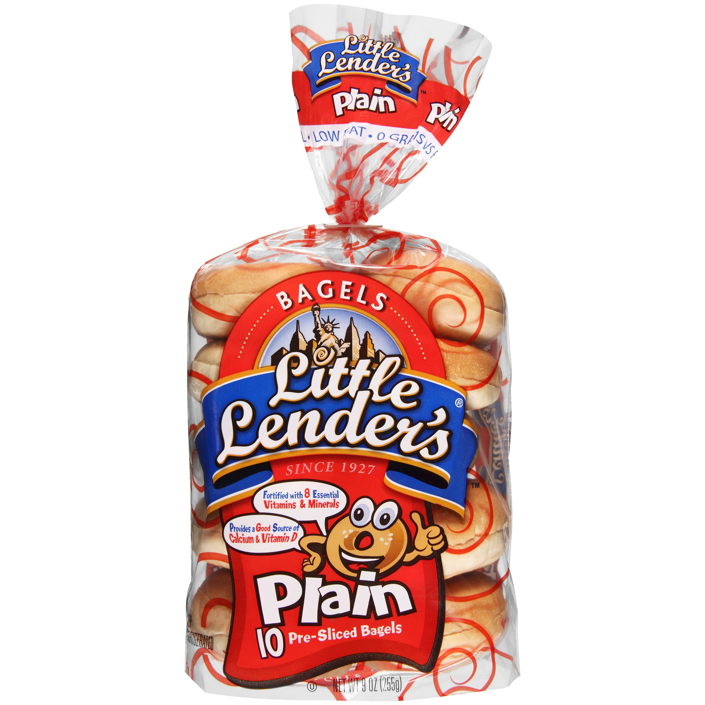 Little Lenders Plain Bagels 9 Oz. 10 Count
