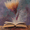 Flower from Book, variant on Qisvanset Flower from Book Canvas Art 15.75x11.81 Inches