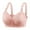Orange, variant on Women's Plus Size Bras,Push Up Bra,No Underwire Bra C Cup Push Up Support Side Smoothing Comfortable Light Massage Padding