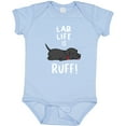 thumbnail image 3 of Inktastic Lab Life is Ruff Labrador Retriever Boys or Girls Baby Bodysuit, 3 of 5