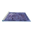 thumbnail image 2 of Ahgly Company Machine Washable Indoor Rectangle Persian Blue Traditional Area Rugs, 6' x 9', 2 of 4