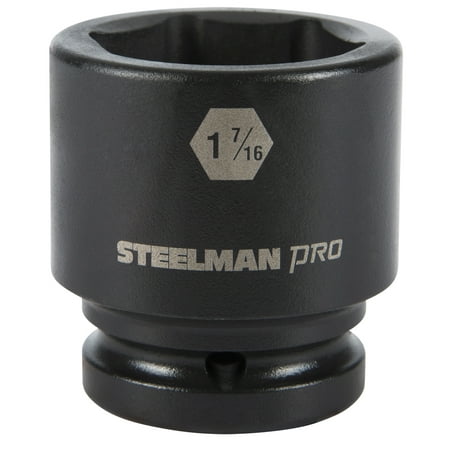 

Steelman Pro 3/4 in. Drive 1-7/16 in. 6 Point Impact Socket 79244