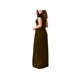 thumbnail image 3 of Vestidos largos holgados de manga corta para mujer, lisos, informales, con bolsillos. Ropa para mujer., 3 of 3