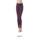 thumbnail image 5 of Qarigey Ropa interior de mujer, mallas, pantalones térmicos elásticos de Color sólido, transpirables, cómodos, capa base de otoño, pantalones Ropa interior café morado Qarigey AP013793-08, 5 of 6