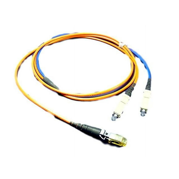 1M Leviton Fiber Optic Multi-Mode Duplex Patch Cable Cord MT-RJ SC 50 50DCM-M01