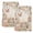 Beige, variant on Easter Rabbits Kitchen Towels Set of 2, Spring Flowers Butterfly Bunny Plants Beige Absorbent Dish Towels for Kitchen, Microfiber Hand Towel, Quick Drying Tea Towel for Cleaning Decorative Dishcloths