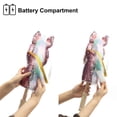thumbnail image 3 of Lentejuela de peluche con forma de unicornio, diseño de caballo, hollyhome, con sonido, 91 cm, 3 of 8