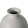 thumbnail image 6 of Uniquewise Modern Inkwelll Bottle Shaped Ceramic Table Vase Flower Holder Small White, 6 of 7