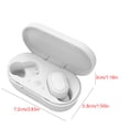 thumbnail image 2 of M1 TWS Auriculares Bluetooth Estéreo Envolvente Verdaderos Auriculares Inalámbricos con Reducción de Ruido con Micrófono Manos Libres, Blanco tholdsy EL2063-02B, 2 of 2