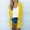 Yellow, variant on Olyvenn Stylish Women's Solid Color Long Sleeve Casual Tops Blouse With Pocket Cardigan Lightweight Open Front Soft Drape Fall Cardigan Young Girls Love Yellow 12