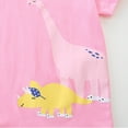 thumbnail image 5 of Qudderr 2-8 Years Girls T-Shirts Shorts Set 2PCS,Summer Cartoon Printing Tees Tops Shorts Pants Outfits Two Pieces, 5 of 7