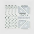 thumbnail image 1 of Kit d'ancrage au sol en acier, 1 of 3
