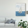 thumbnail image 3 of Trademark Fine Art 'A Day at Sea I' Canvas Art by James Wiens, 3 of 4
