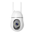thumbnail image 1 of Cámara de seguridad inteligente Pisexur Electronics para hombres, cámara wifi HD de 1080p, wifi 5G y 2.4G con visión nocturna, audio bidireccional, detección de movimiento y almacenamiento de tarjeta, 1 of 9