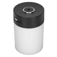 thumbnail image 4 of Humidificador de aire Protección de apagado automático Luz de ambiente cálido Carga USB Humidificador de niebla fría de bajo ruido para escritorioNegro, 4 of 5